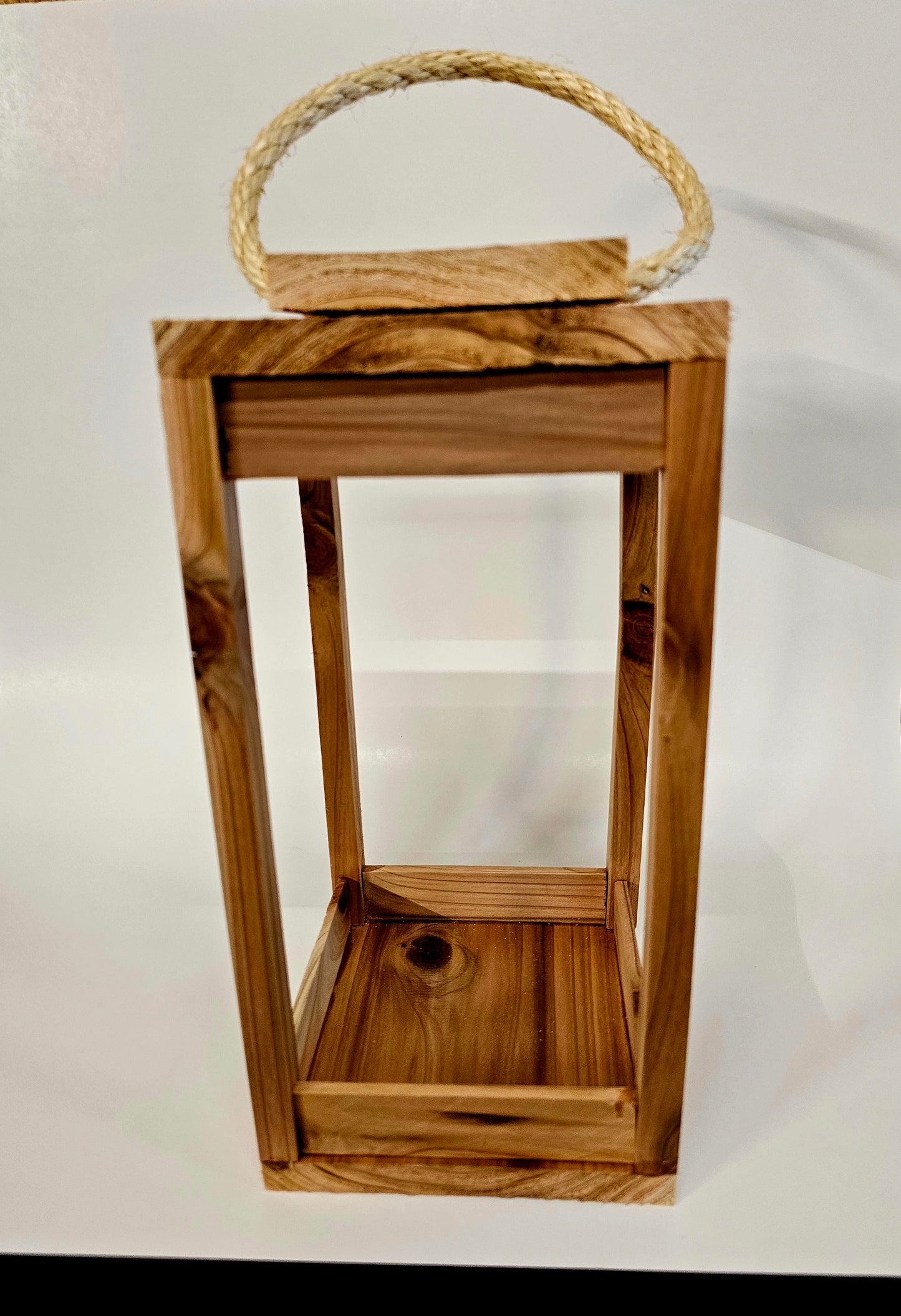 Cedar Decorative Lantern