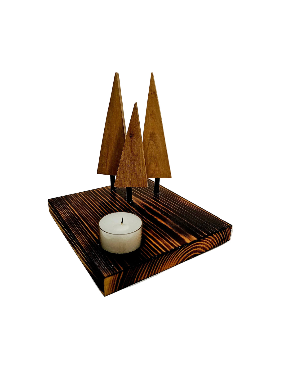 Decorative table top candle holder.