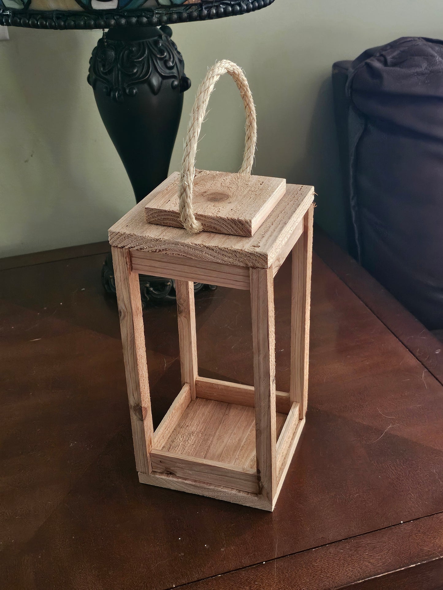 Cedar Decorative Lantern