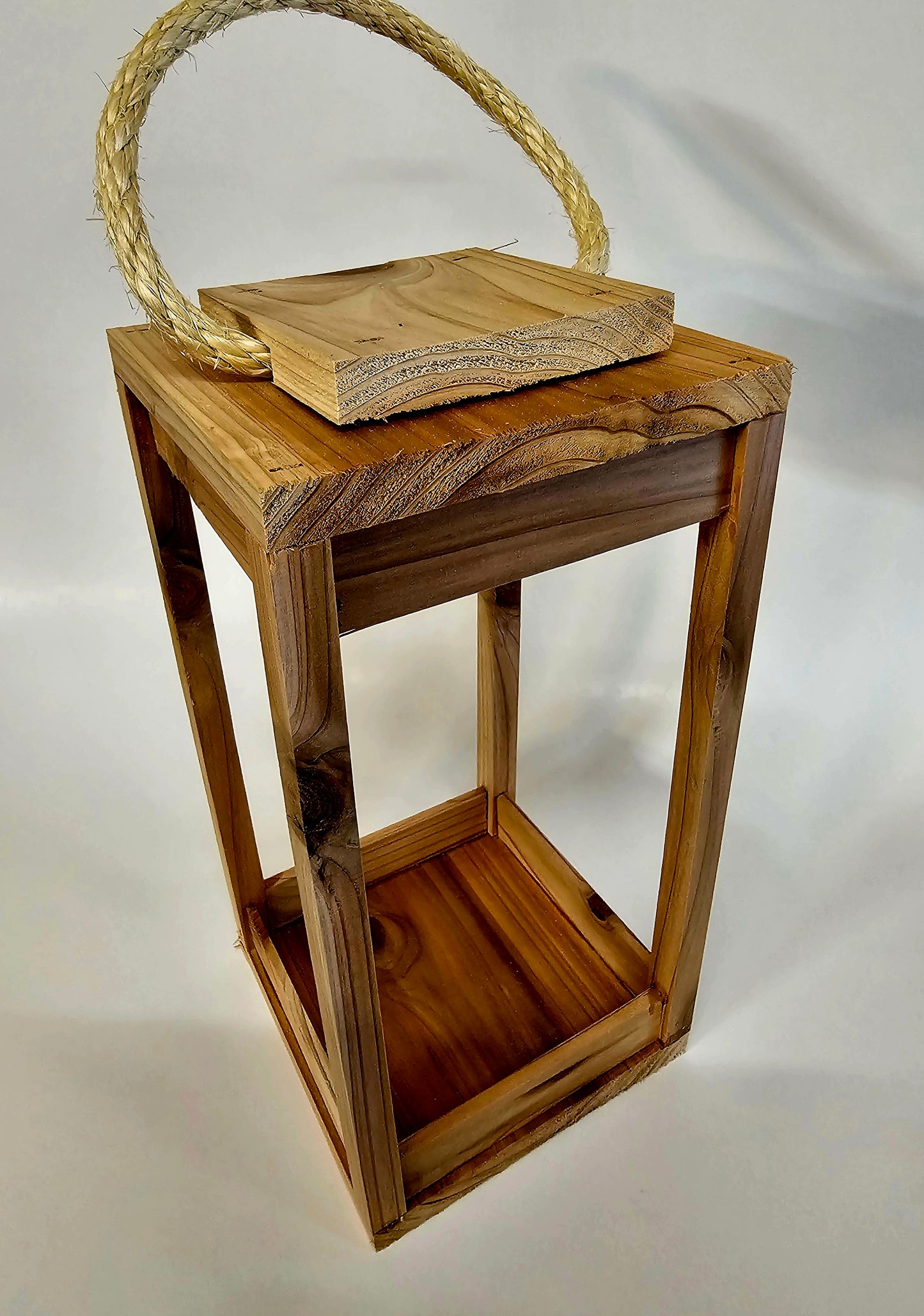 Cedar Decorative Lantern