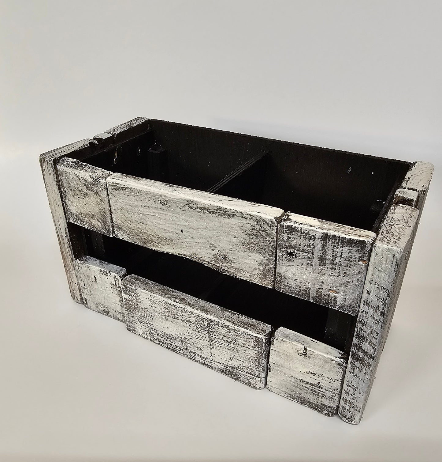 Rustic kitchen cooking utinsil holder