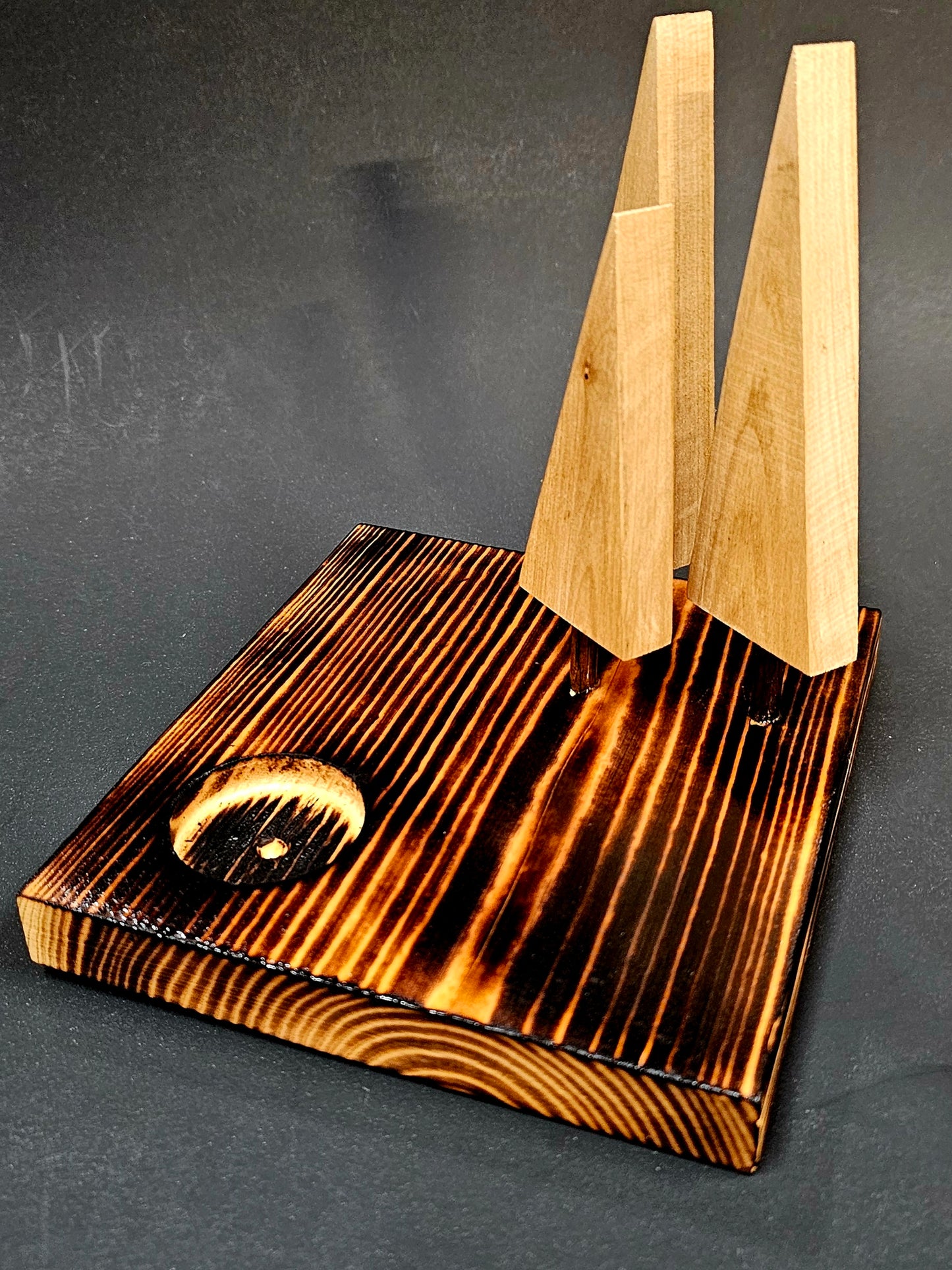 Decorative table top candle holder