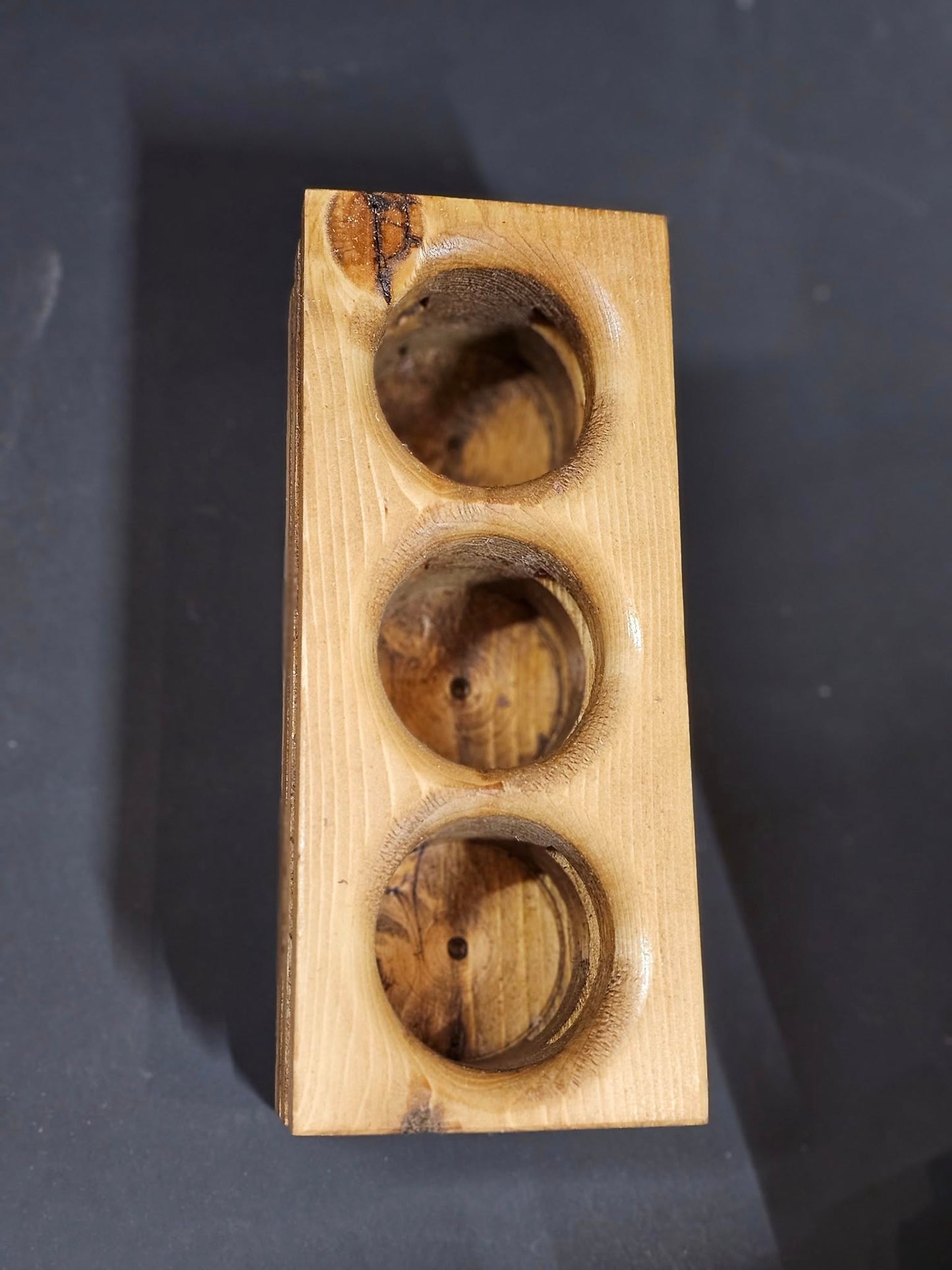 Three candle votive candle holder